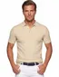 Baileys polo beige met boord