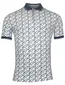 Baileys polo blauw geprint