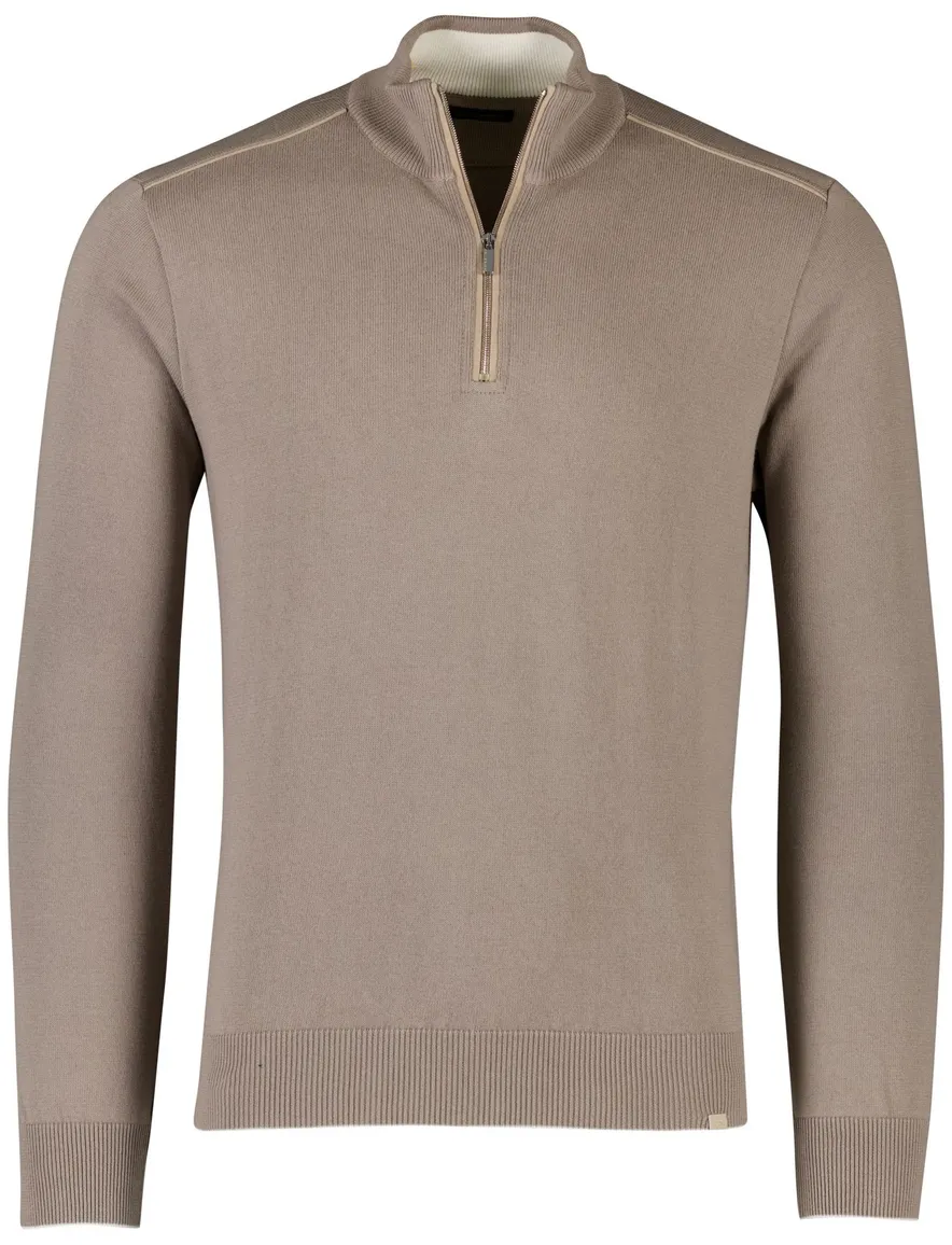 Paul & Shark trui beige katoen gebreid