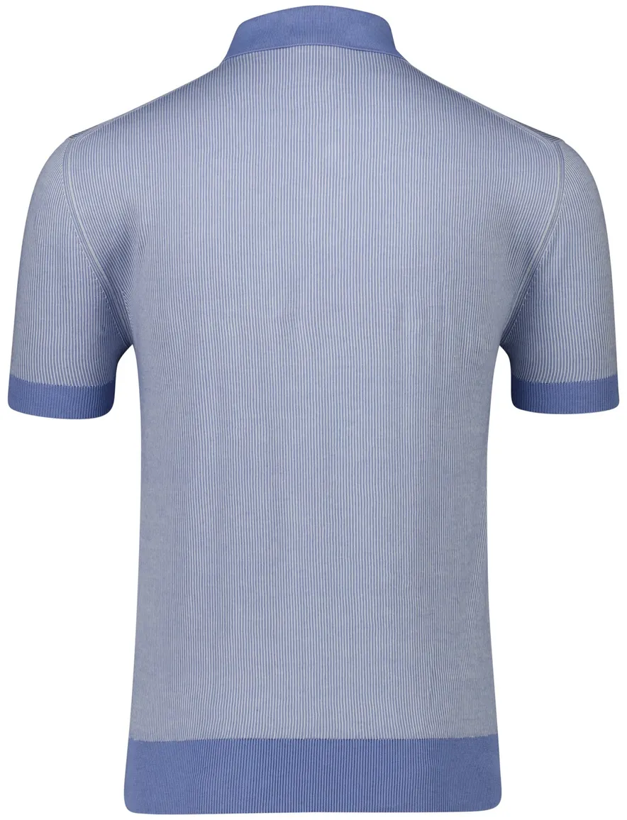 Paul & Shark poloshirt korte mouw lichtblauw 2 knoops