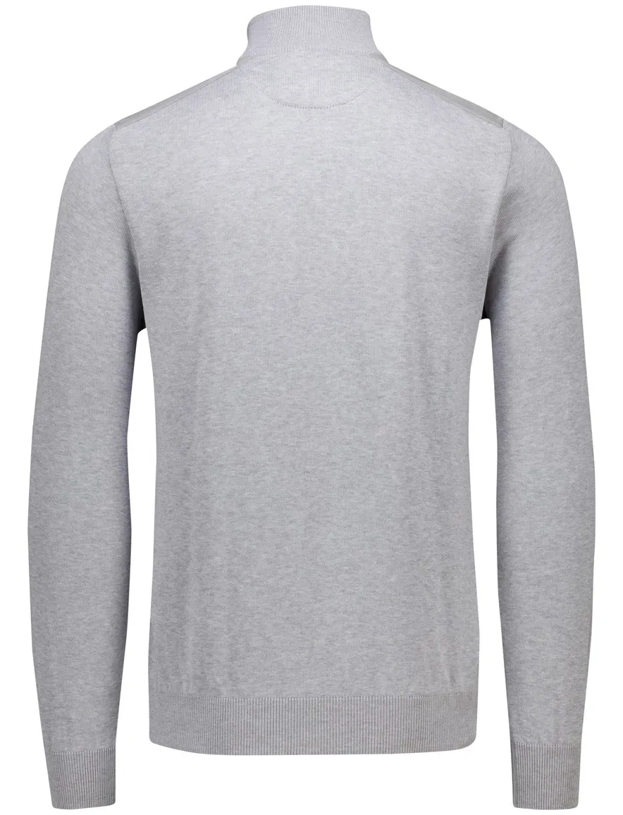 Paul & Shark trui grijs half zip