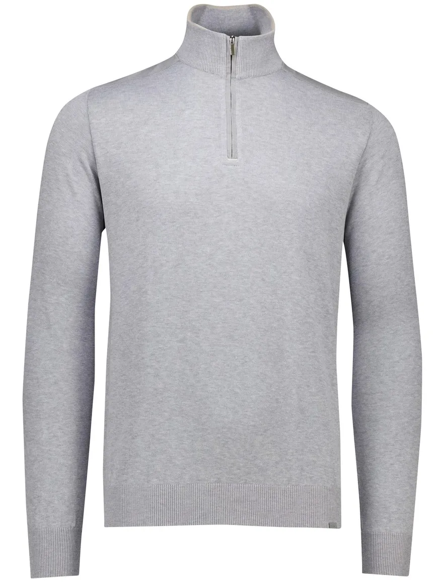 Paul & Shark trui grijs half zip