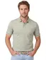 Paul & Shark polo groen wit gestreept wijde fit