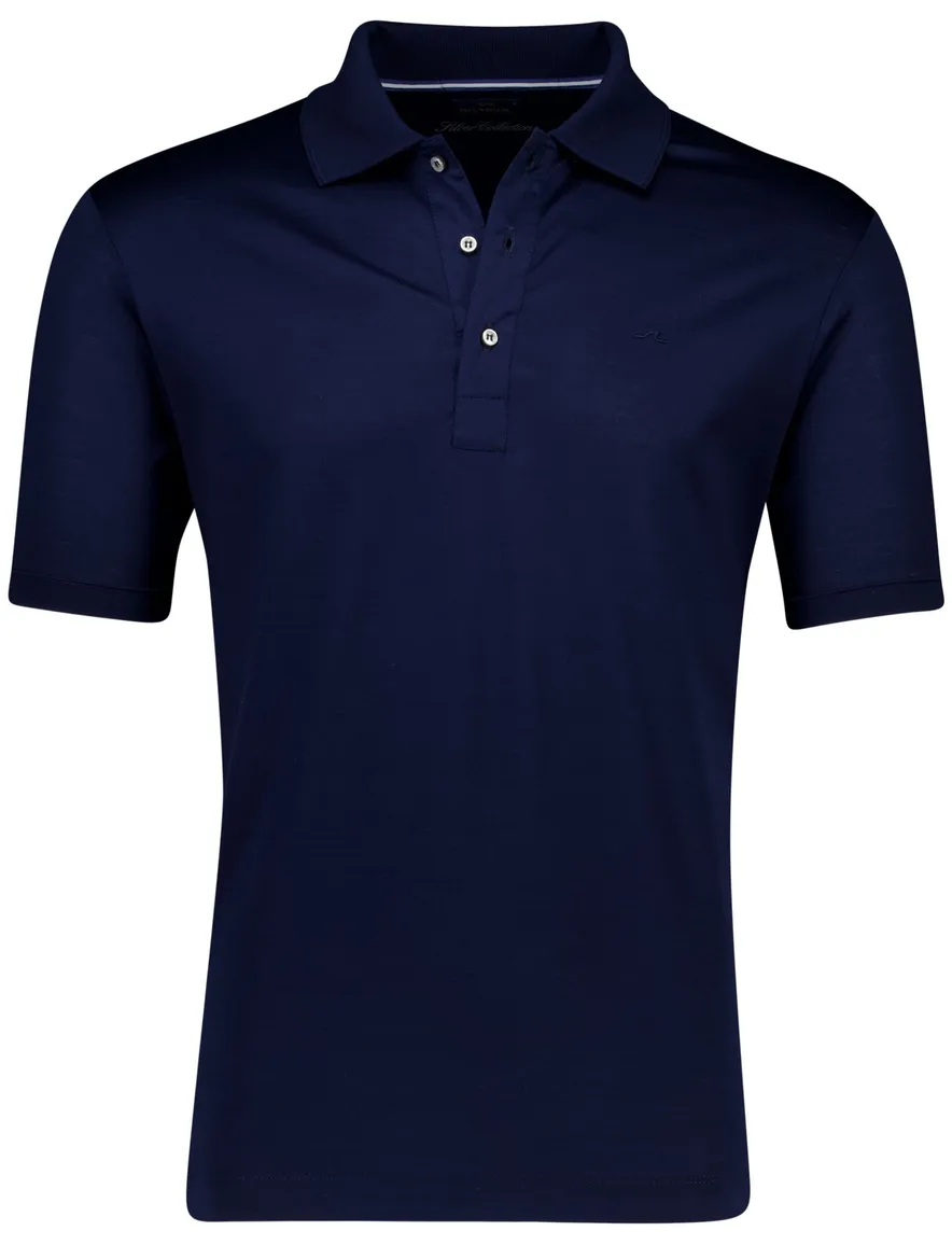Paul & Shark Silver Collection polo donkerblauw
