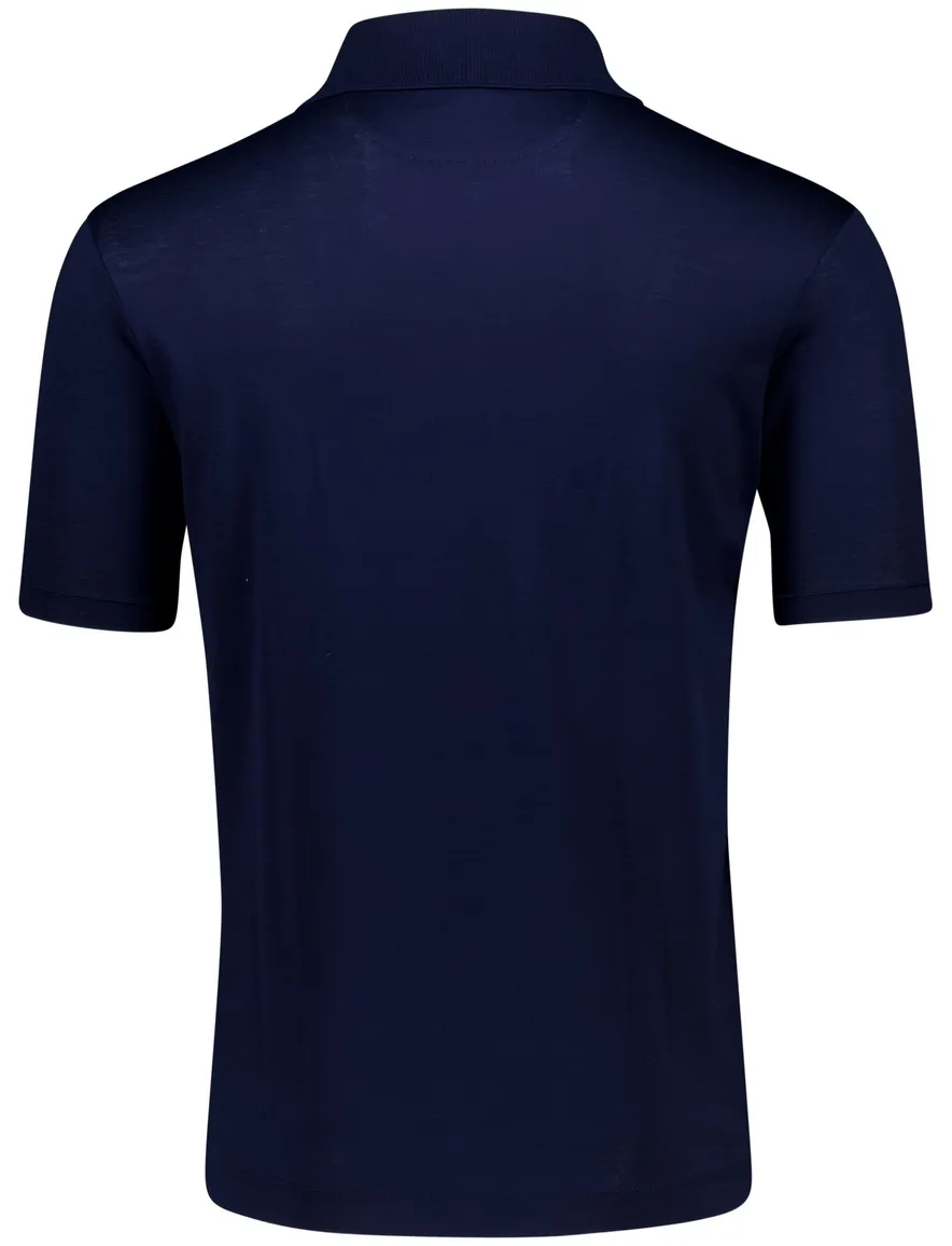Paul & Shark Silver Collection polo donkerblauw