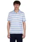 Paul & Shark polo wit blauw gestreept jersey