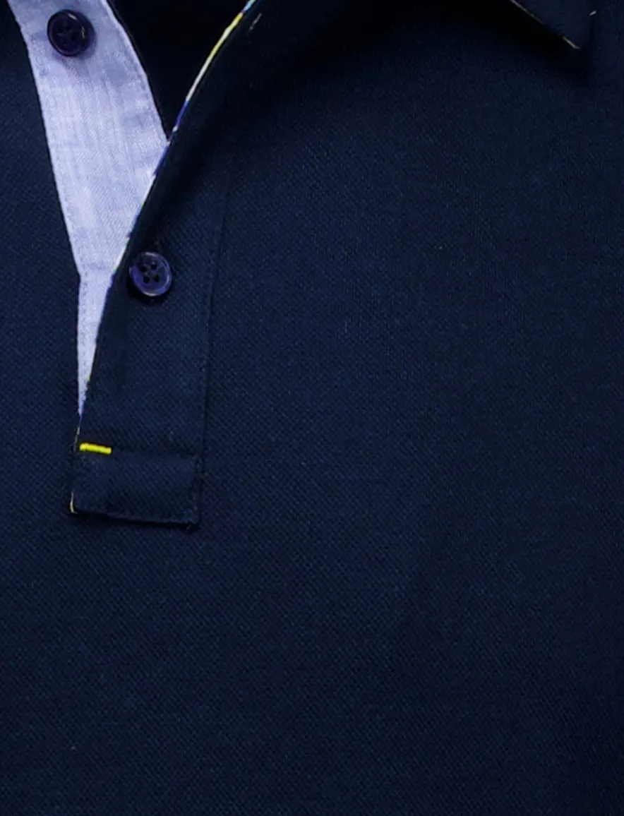 Paul & Shark polo donkerblauw X Loft Polo effen