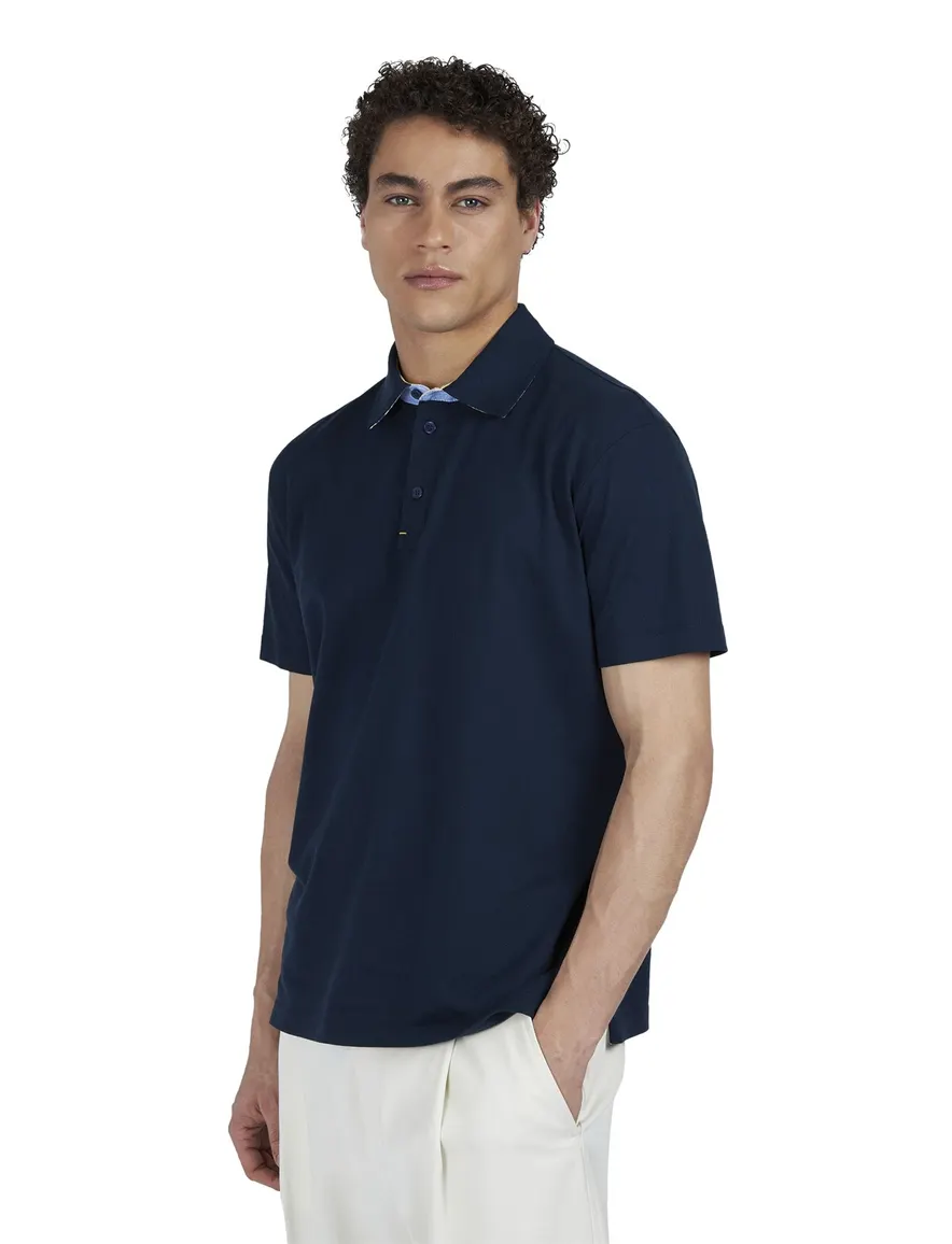 Paul & Shark polo donkerblauw X Loft Polo effen