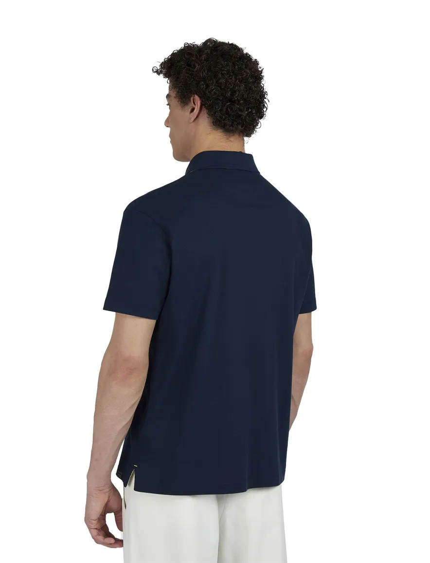 Paul & Shark polo donkerblauw X Loft Polo effen