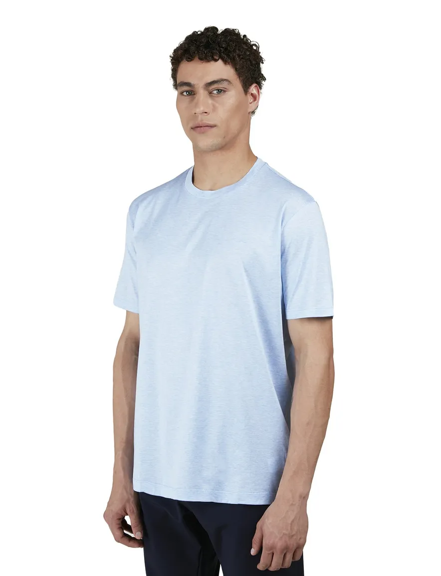 Paul & Shark t-shirt lichtblauw Silver