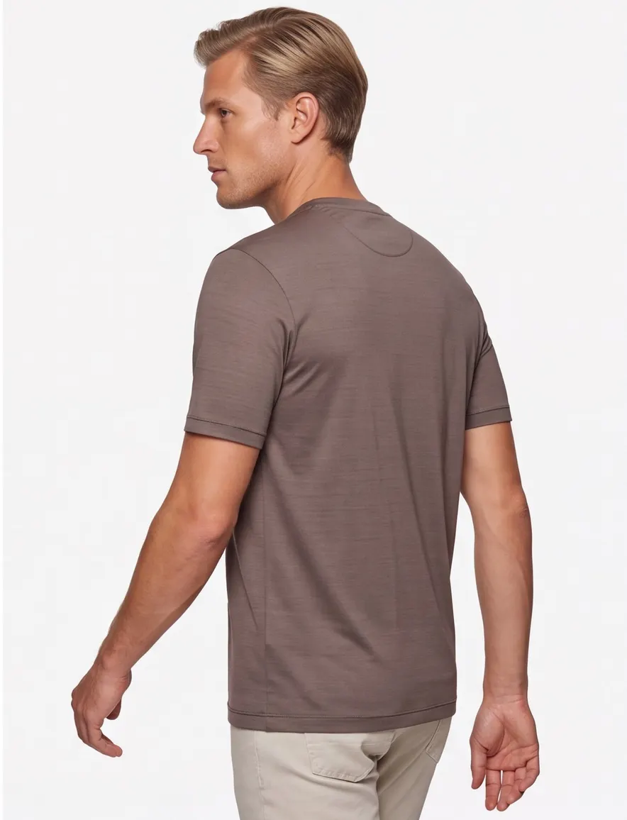 Paul & Shark Silver Collection t-shirt bruin