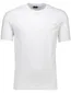 Paul & Shark t-shirt wit effen 100% katoen