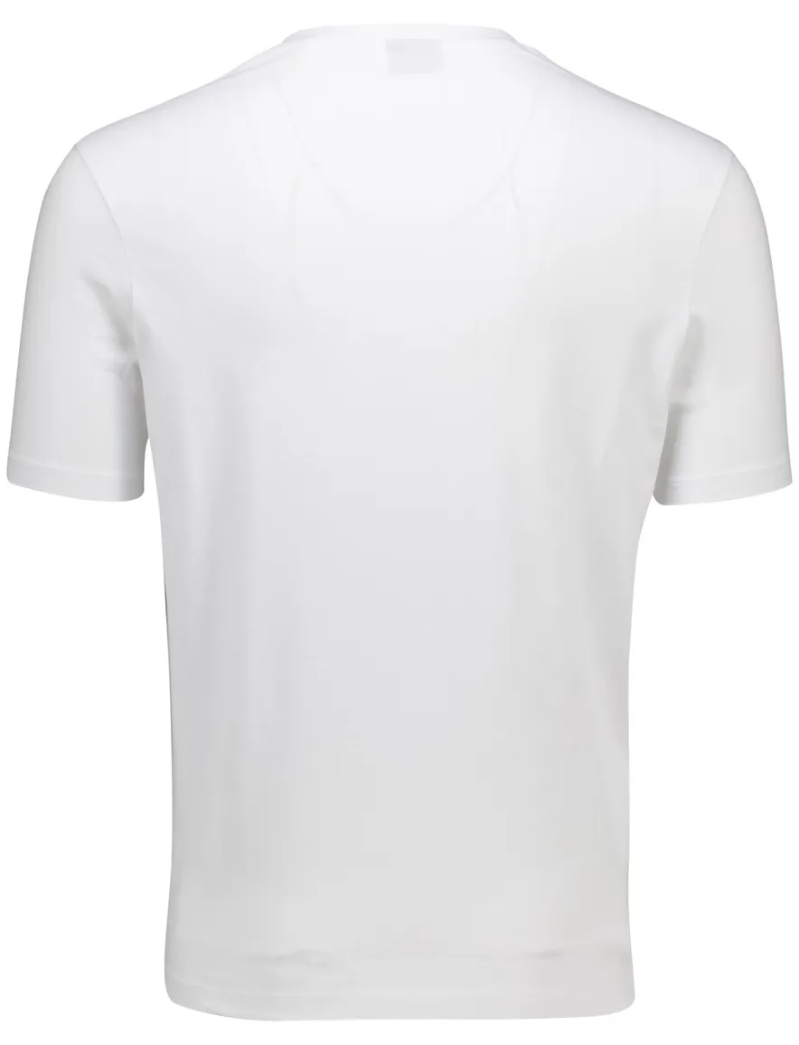Paul & Shark t-shirt wit effen 100% katoen