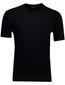 Paul & Shark t-shirt zwart effen met detail