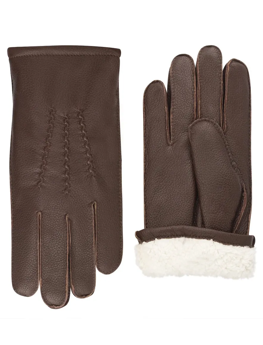 Handschoenen Laimbock Winipeg bruin nappaleer