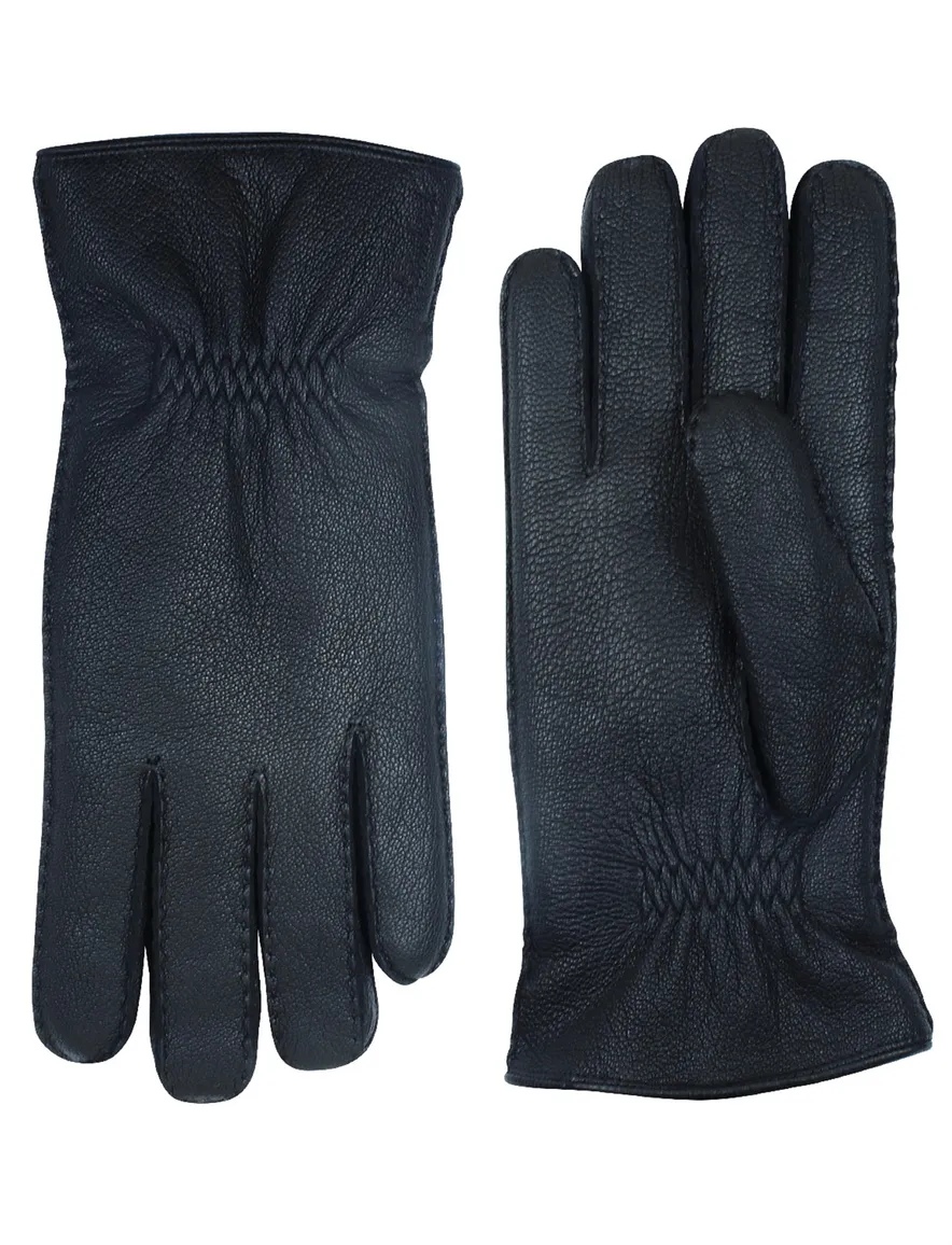 Handschoenen Laimbock Eton zwart nappaleer