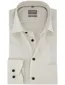 Olymp overhemd beige lange mouw