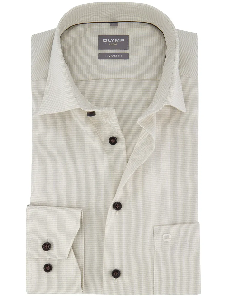 Olymp Shirt dress ml 5 beige