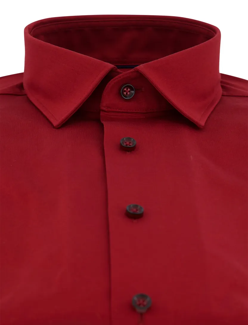 business overhemd Olymp Luxor Modern Fit rood