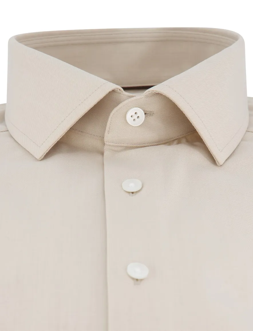 business overhemd beige Olymp Luxor Modern Fit