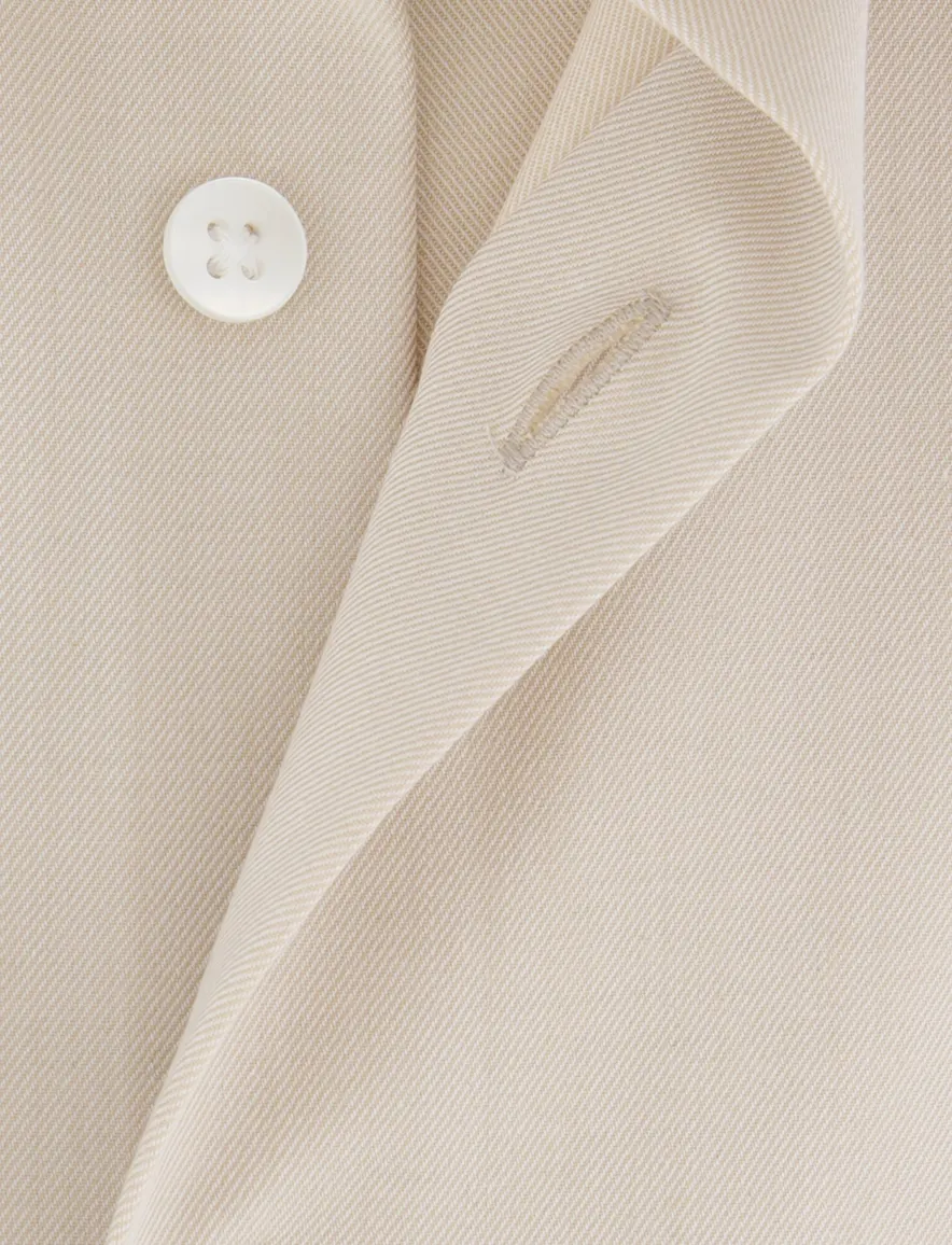business overhemd beige Olymp Luxor Modern Fit