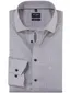 Olymp overhemd beige blauw geprint Modern Fit