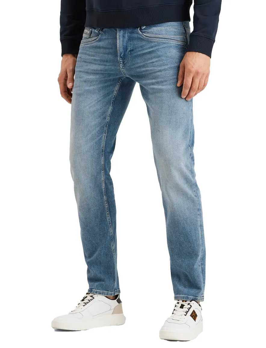 PME Legend Skyrak regular fit denim blauw