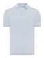 poloshirt korte mouw lichtblauw Gentiluomo