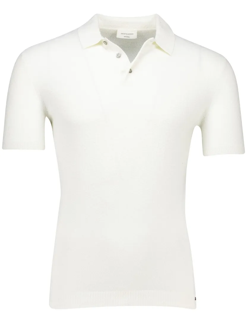 Gentiluomo polo ecru effen