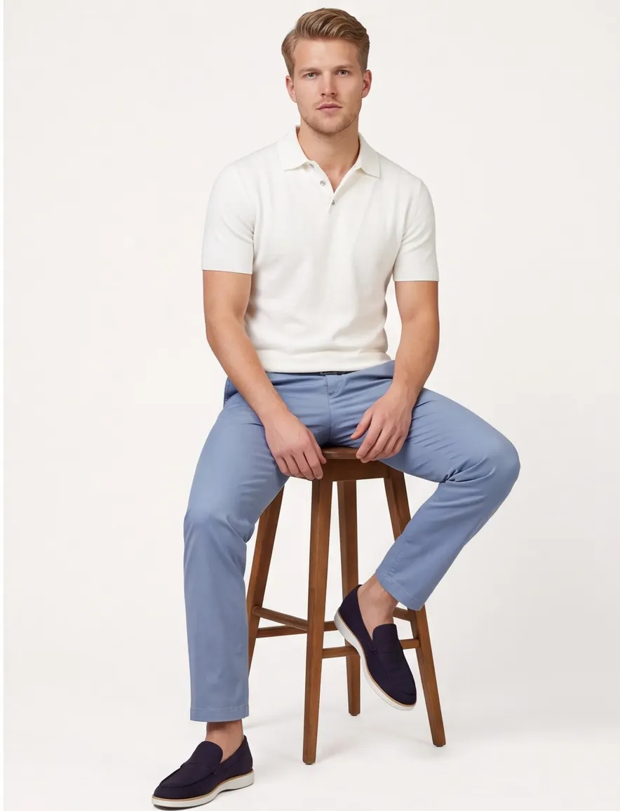 Gentiluomo polo ecru