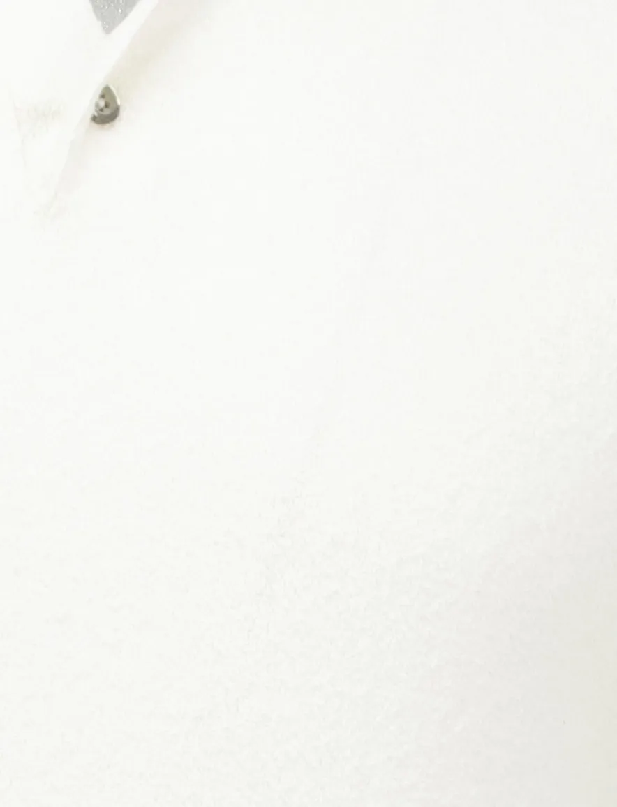 Gentiluomo polo ecru nylon