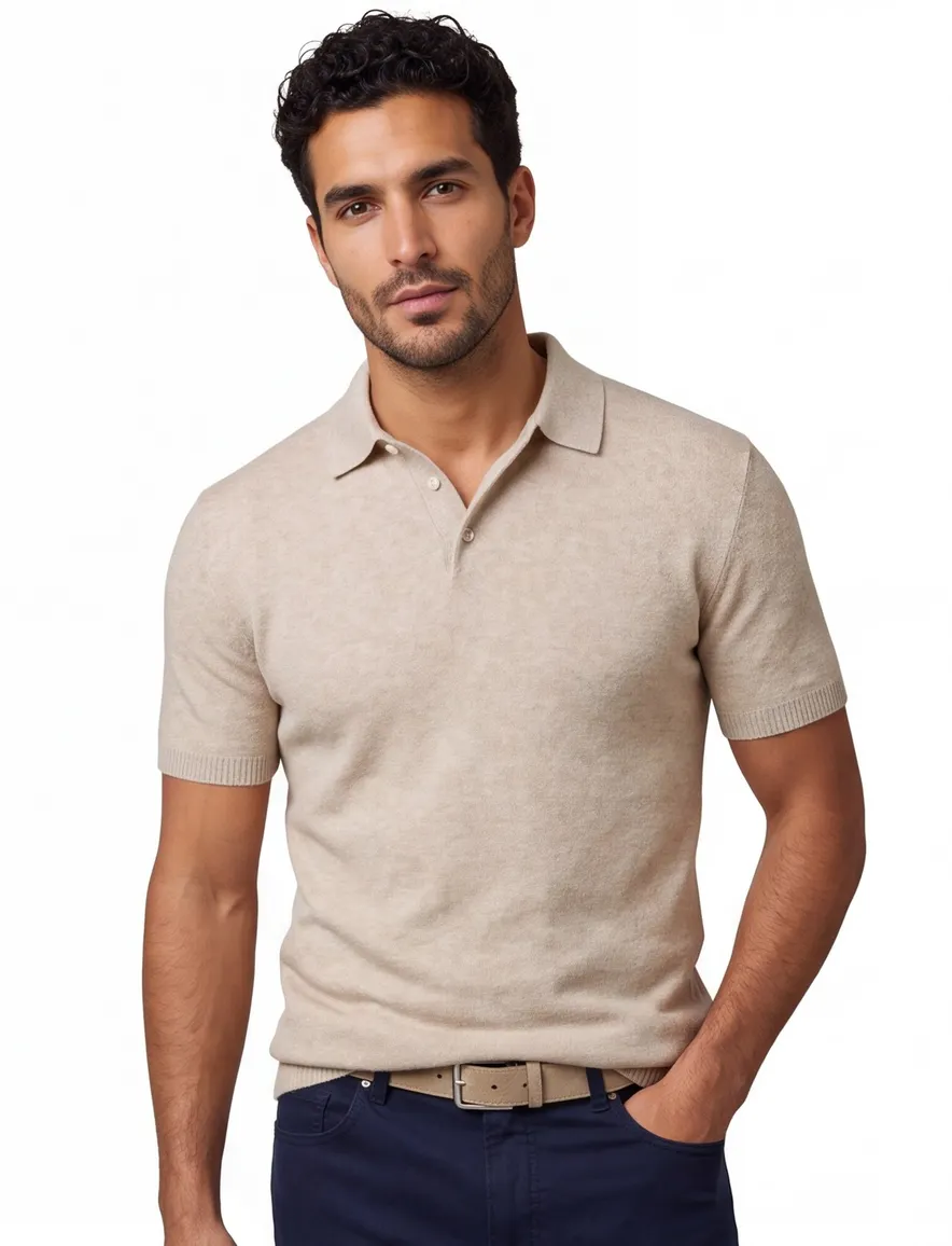 Gentiluomo polo-shirt beige