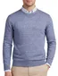 Gentiluomo trui blauw regular fit gemêleerd ronde hals
