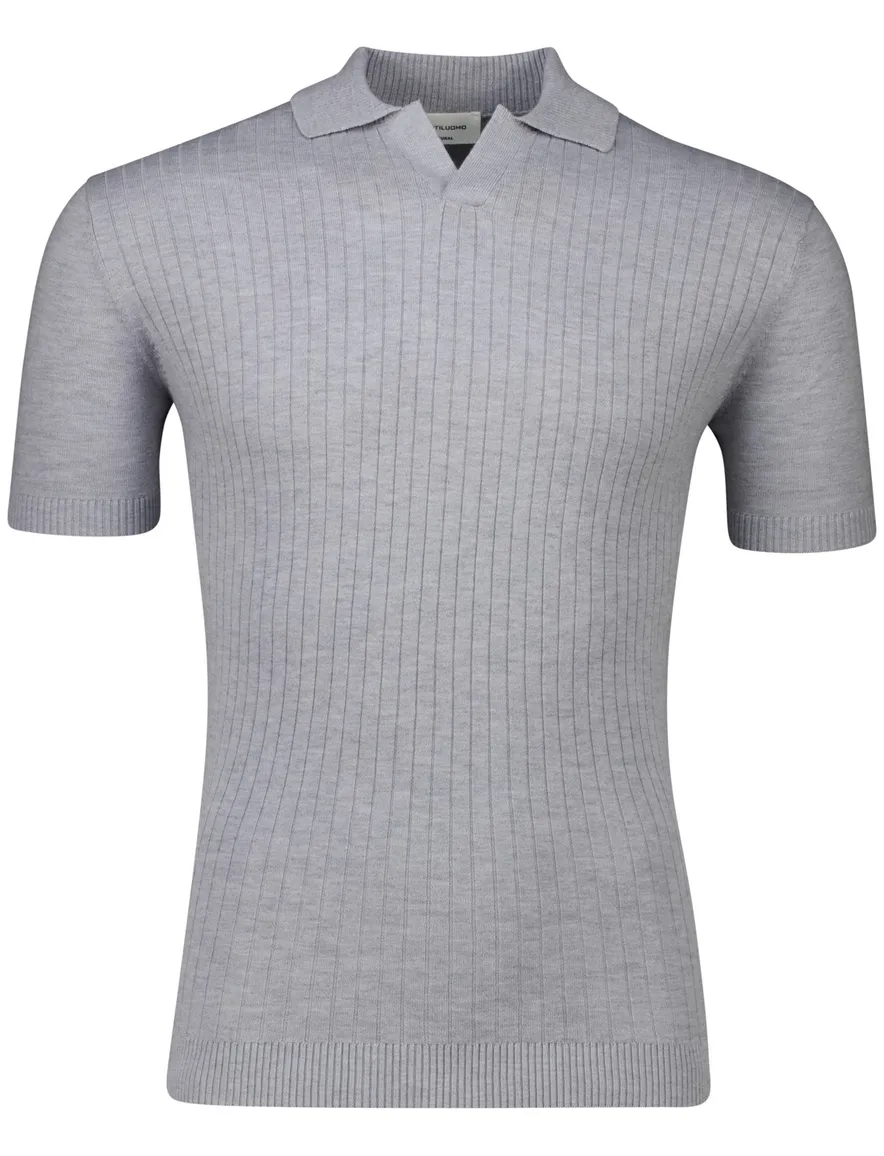 Gentiluomo polo-shirt grijs