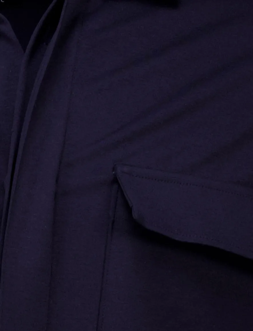 casual overhemd donkerblauw Gentiluomo