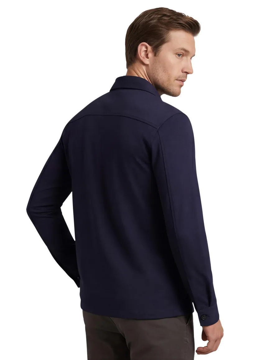 casual overhemd donkerblauw Gentiluomo