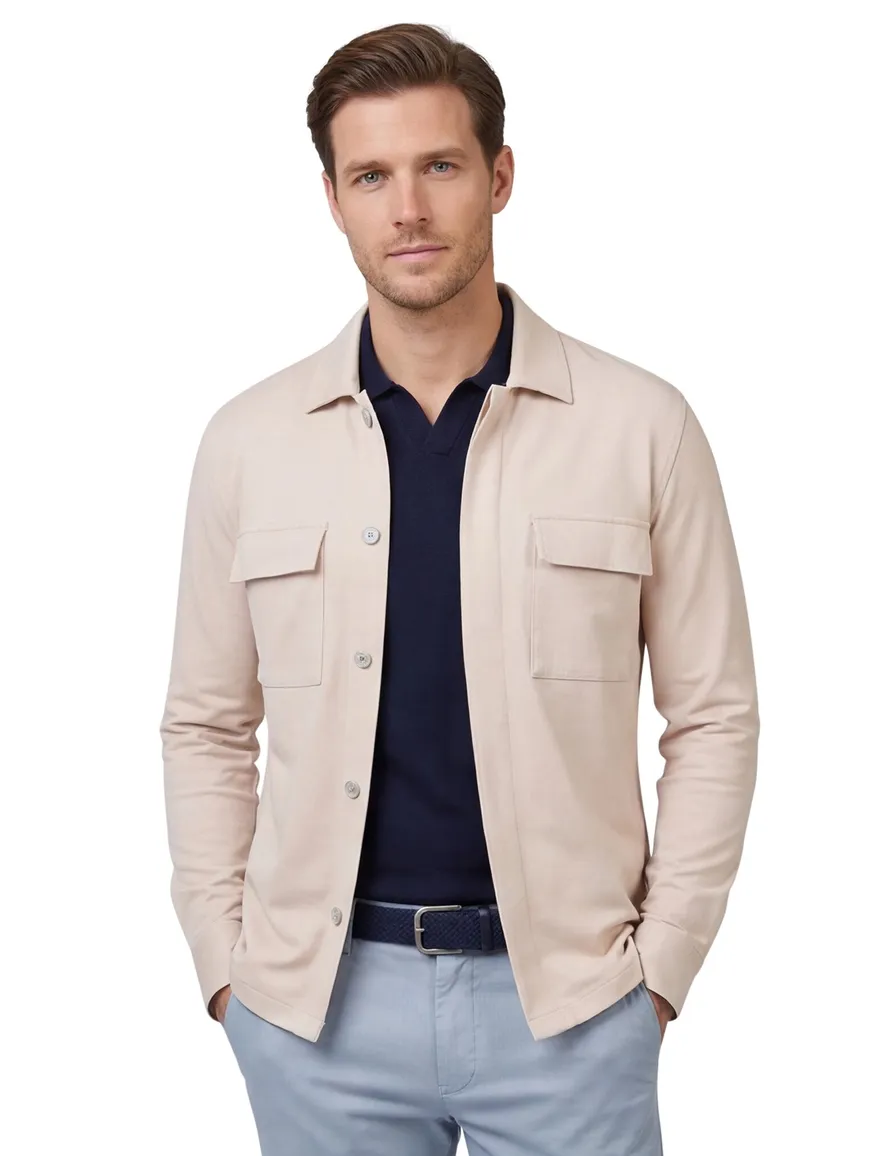 Overshirt creme Gentiluomo