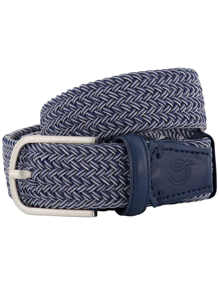 La Boucle riem blauw wit Deauville