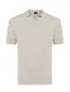 Genti polo effen beige normale fit