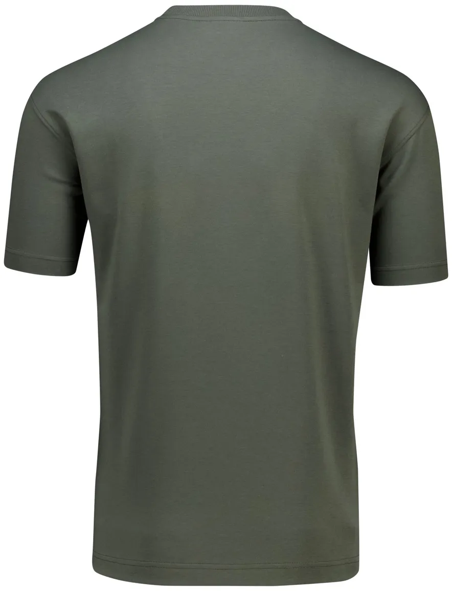 Genti T-shirt groen effen