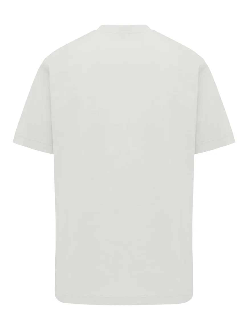 Genti T-shirt ecru effen