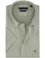 Giordano overhemd button down korte mouw Regular Fit groen