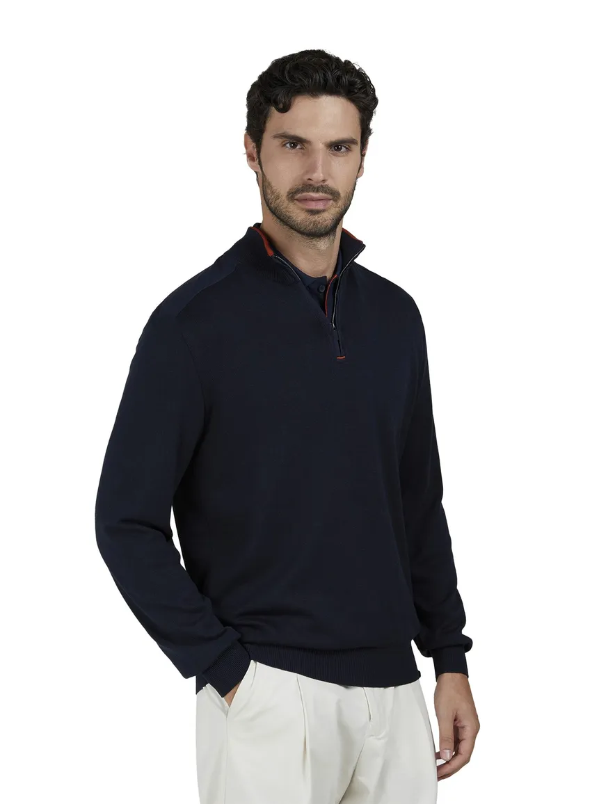 Paul & Shark trui donkerblauw