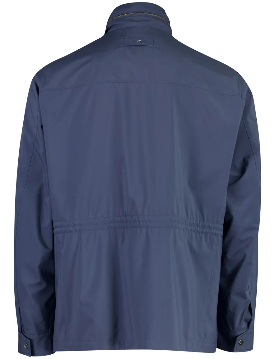 Paul & Shark regenjas blauw met borstzak