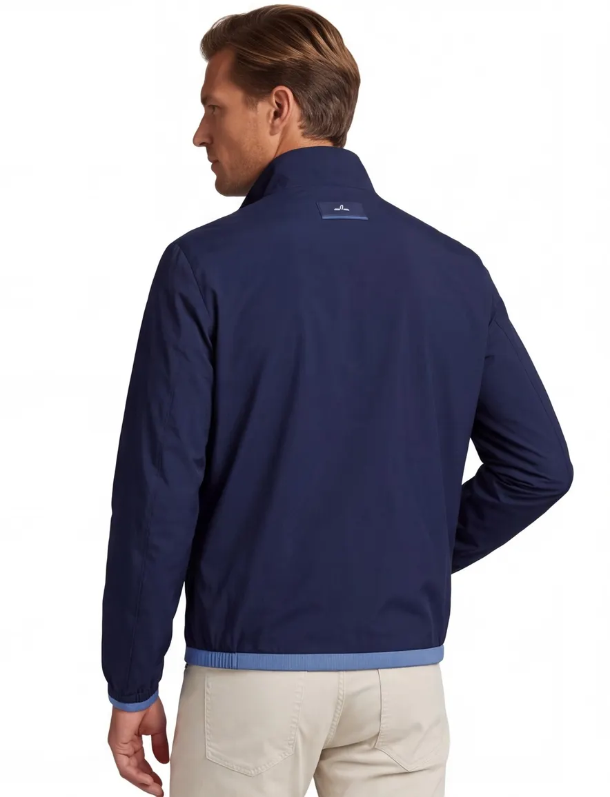 Paul & Shark zomerjas reversible blauw wijde fit