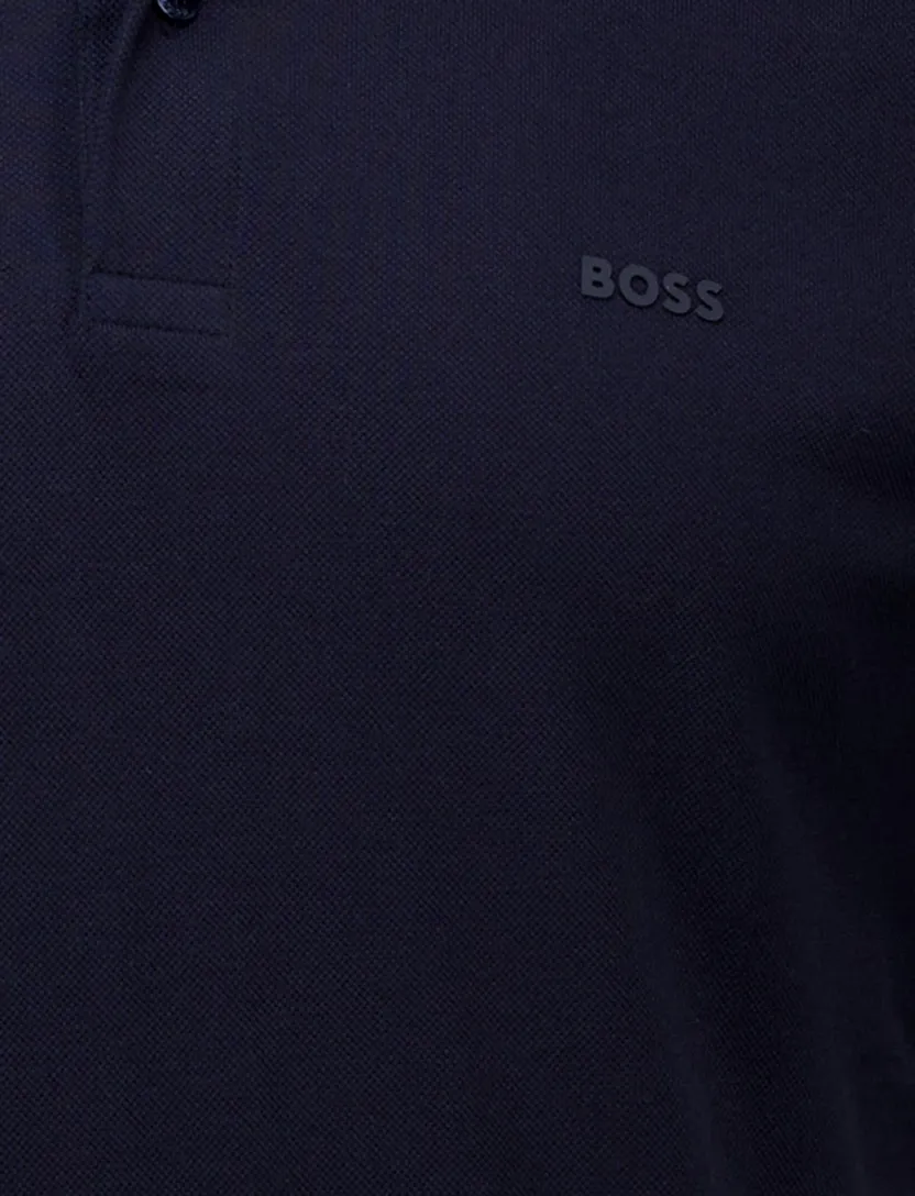 Boss Black Parlay polo donkerblauw
