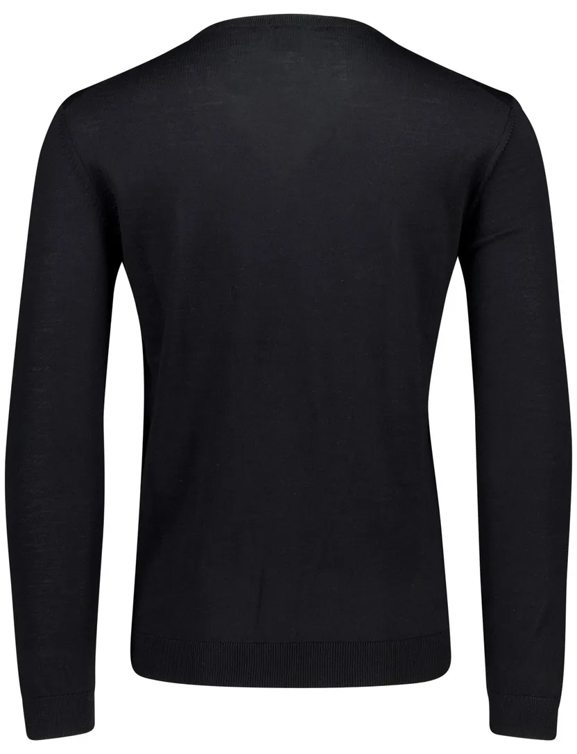 Boss Melba-P finest italian yarn zwart gebreid
