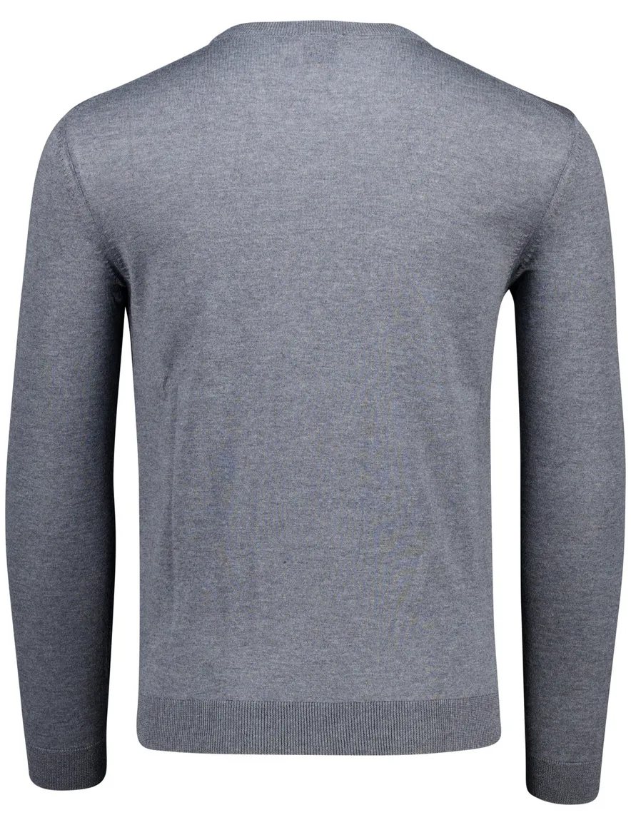 Boss Melba-P finest italian yarn grijs gebreid