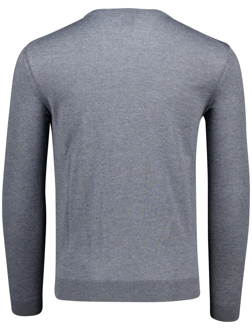 Boss Melba-P finest italian yarn grijs gebreid