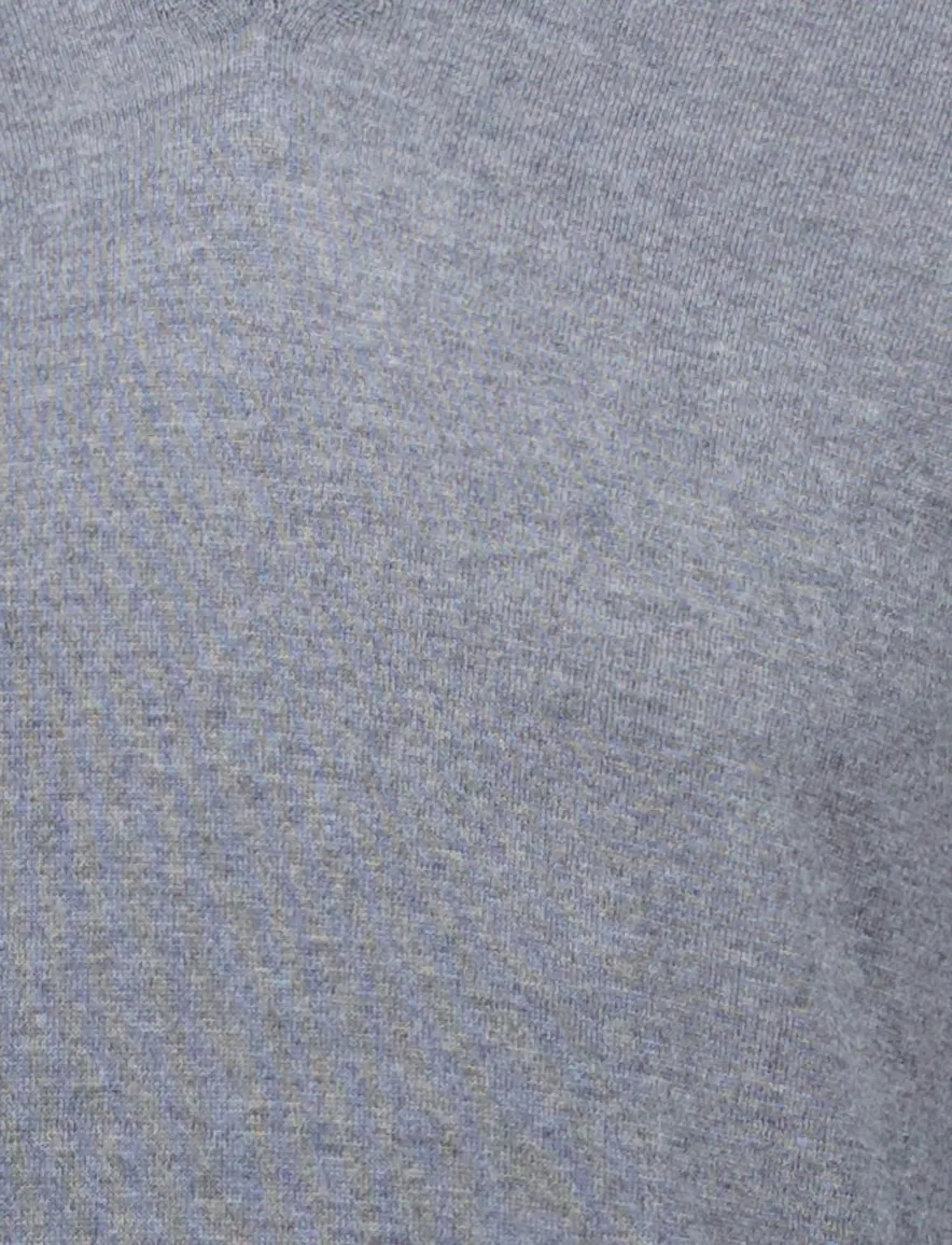 Boss Melba-P finest italian yarn grijs gebreid